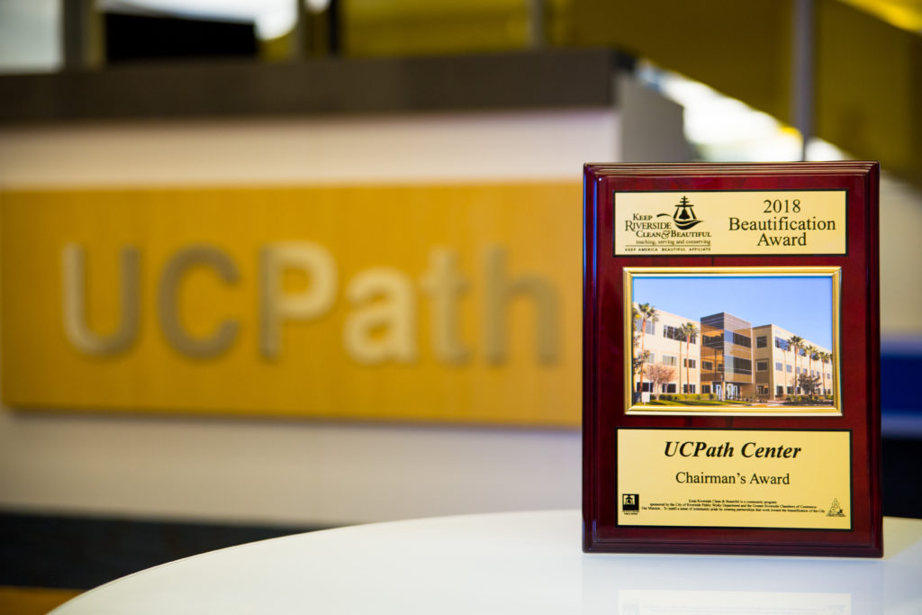 UCPath Center Honored with the 2018 Beautification Award