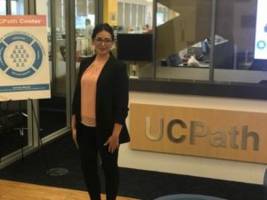 Tiffany Garcia at the UCPath Center in Riverside
